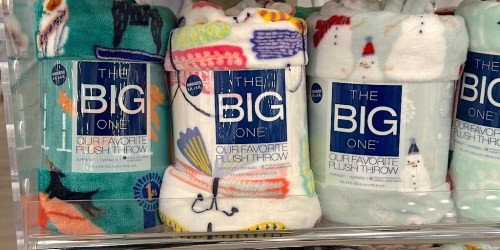 Kohl’s The Big One Throw Blankets Only $8.66 | NEW Disney & Spring Designs!