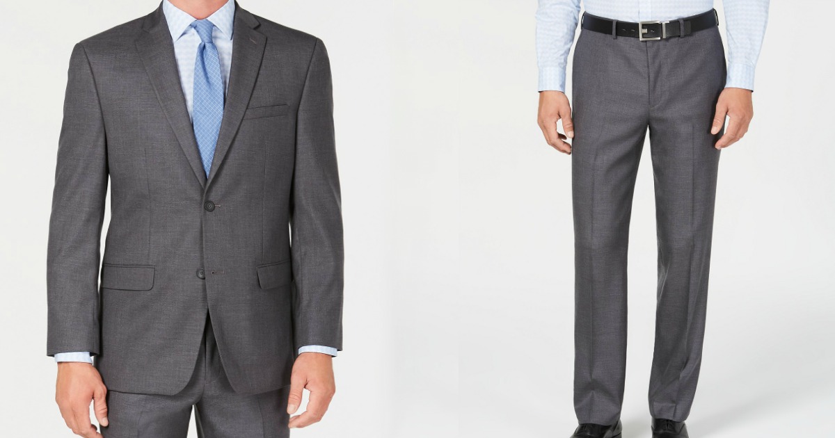 Men's Suit Jacket & Pants Only $59.99 Shipped at Macy's (Regularly $395)