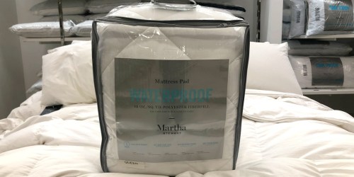 Martha Stewart Waterproof Mattress Pads in ANY Size Only $19.99 at Macy’s (Regularly up to $80)