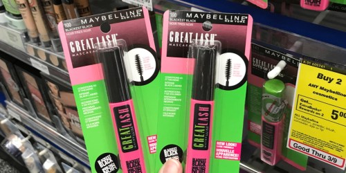 Maybelline Great Lash Mascara Only 69¢ After CVS Rewards