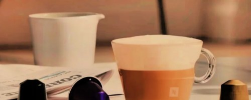 nespresso pods with coffee