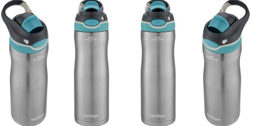Contigo Stainless Steel 20 oz Water Bottle Just $8 (Regularly $16)