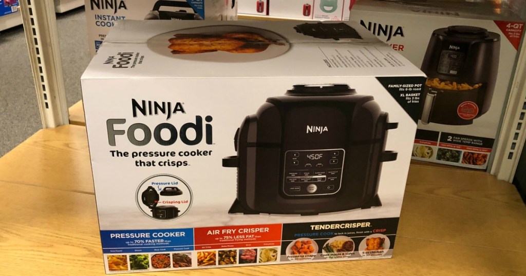 Ninja Foodi on shelf