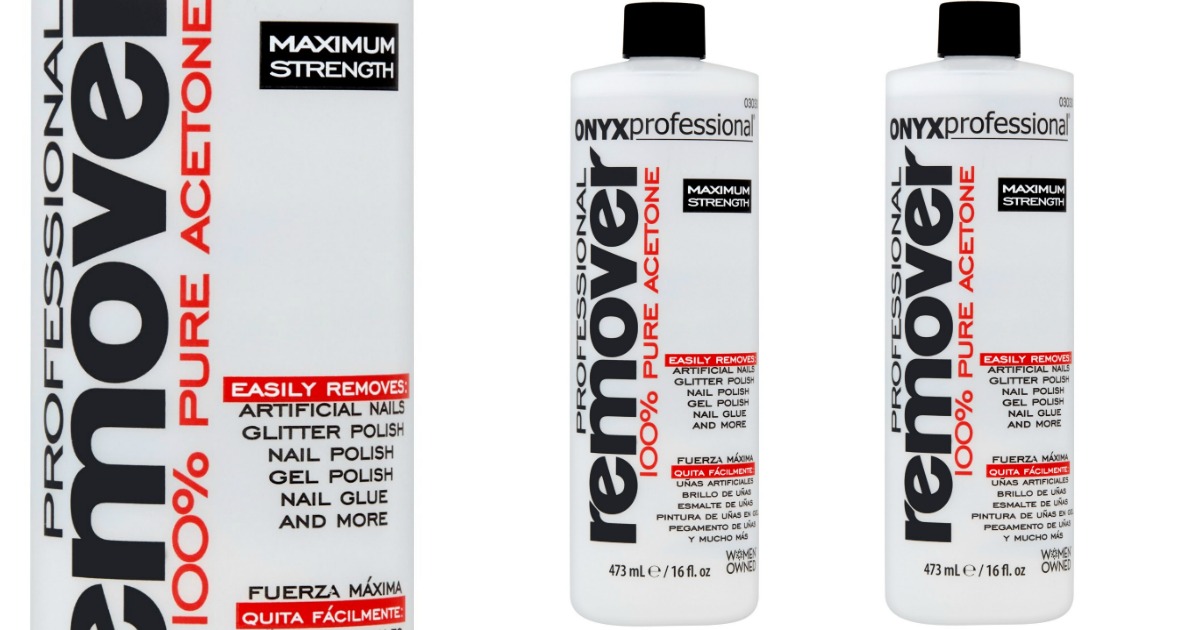 Onyx Professional 100 Acetone Polish Remover Only 2 49 Regularly 9 Hip2save