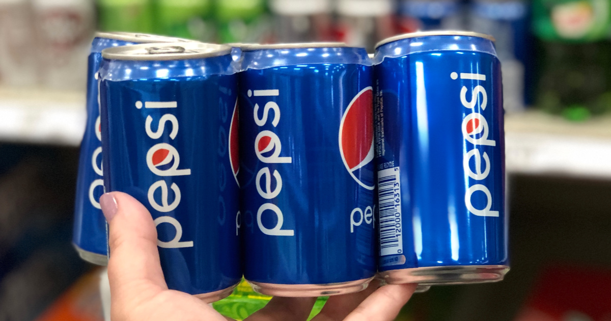 30% Off Pepsi Brand Mini Can 6-Packs at Target (Just Use Your Phone)