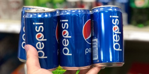 30% Off Pepsi Brand Mini Can 6-Packs at Target (Just Use Your Phone)