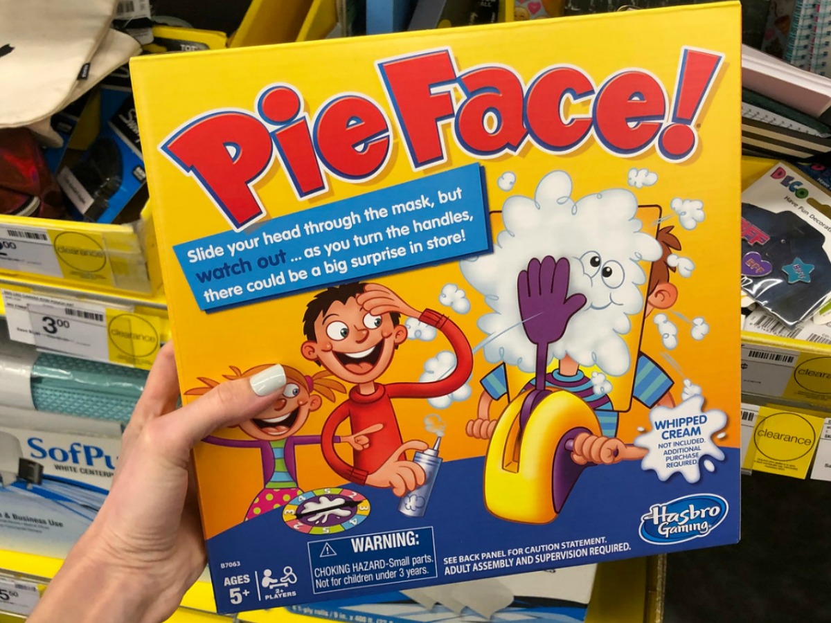 pie face game price