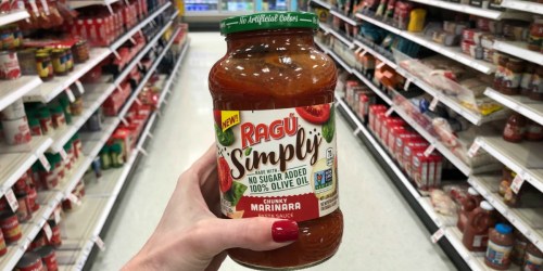 New $0.75/1 Ragu Simply Pasta Sauce Coupon (Great for Keto Dieters)