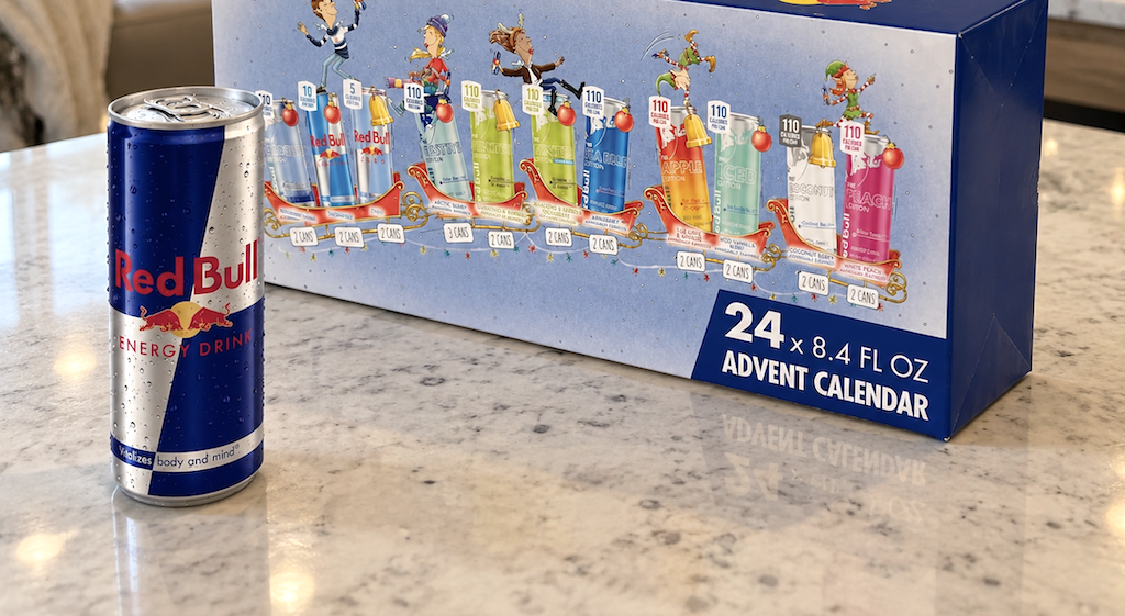 Red Bull Advent Calendar Now Available on Amazon (Will Sell Out!)