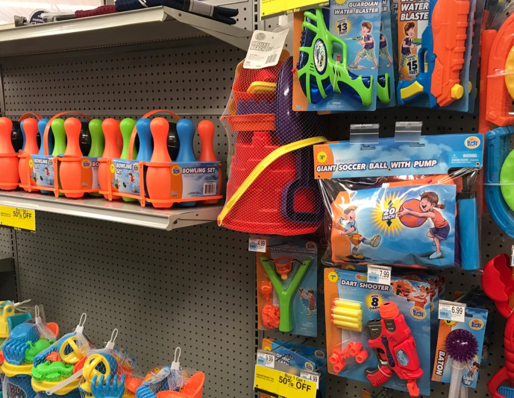 Rite Aid Summers toys on store shelf