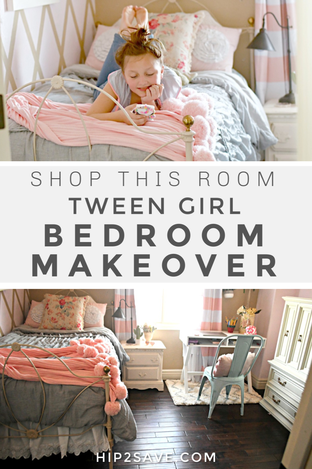 DIY: Transform Little Girl's Room into Tween Bedroom | Hip2Save