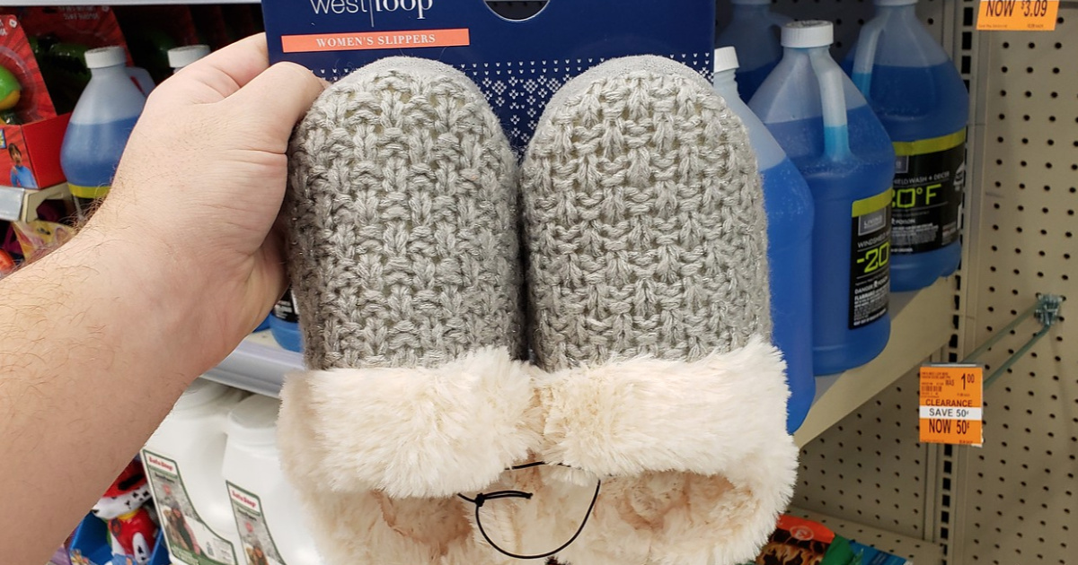 walgreens mens slippers