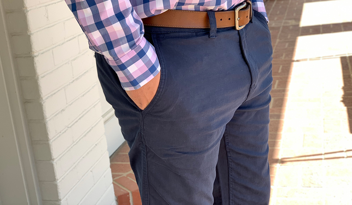 walmart wednesday — stetson wearing george chino pants