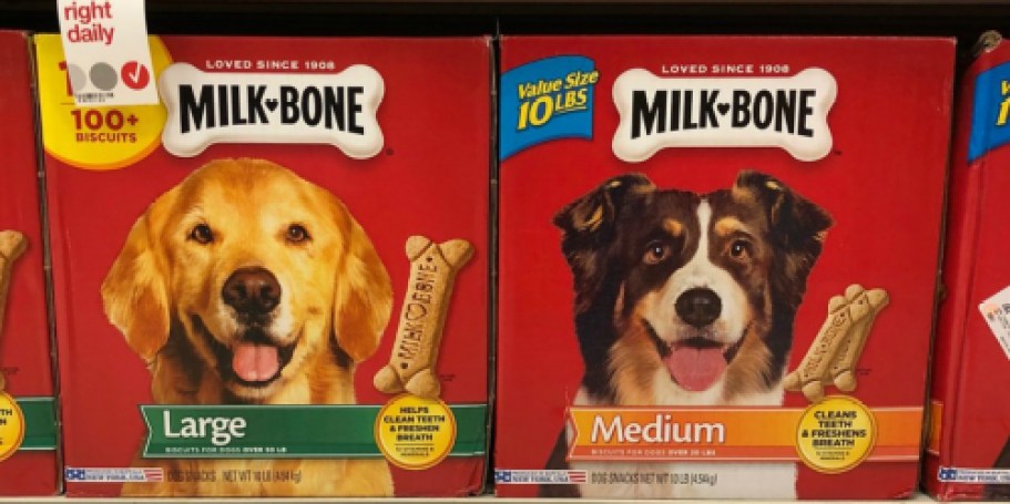 Milk-Bone Dog Treats 10lb Box Just $10 Shipped on Amazon (Reg. $17) – Over 280 Treats!