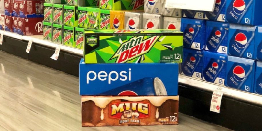 Reader-Fave Deal! Three Soda 12-Packs Only $15 at Target