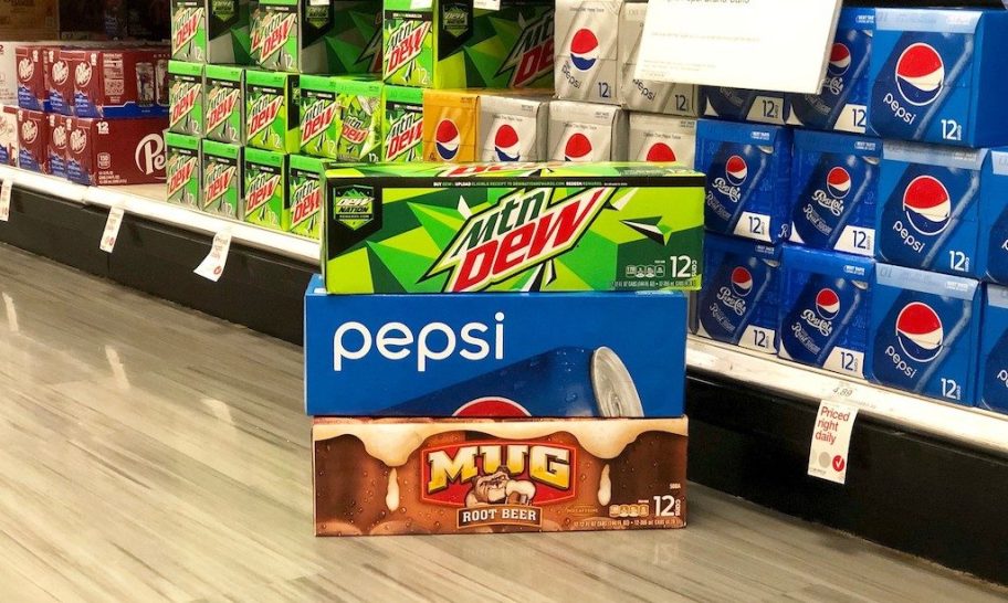 Reader-Fave Deal! Three Soda 12-Packs Only $15 at Target