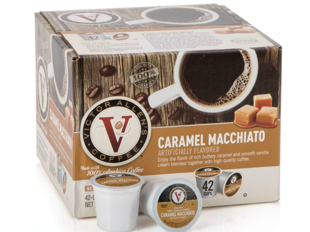 victor allen's caramel macchiato coffee