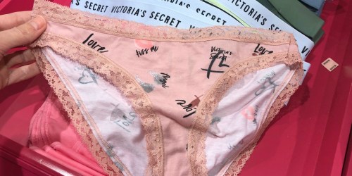 EIGHT Victoria’s Secret or PINK Panties Only $30 (Just $3.75 Each)