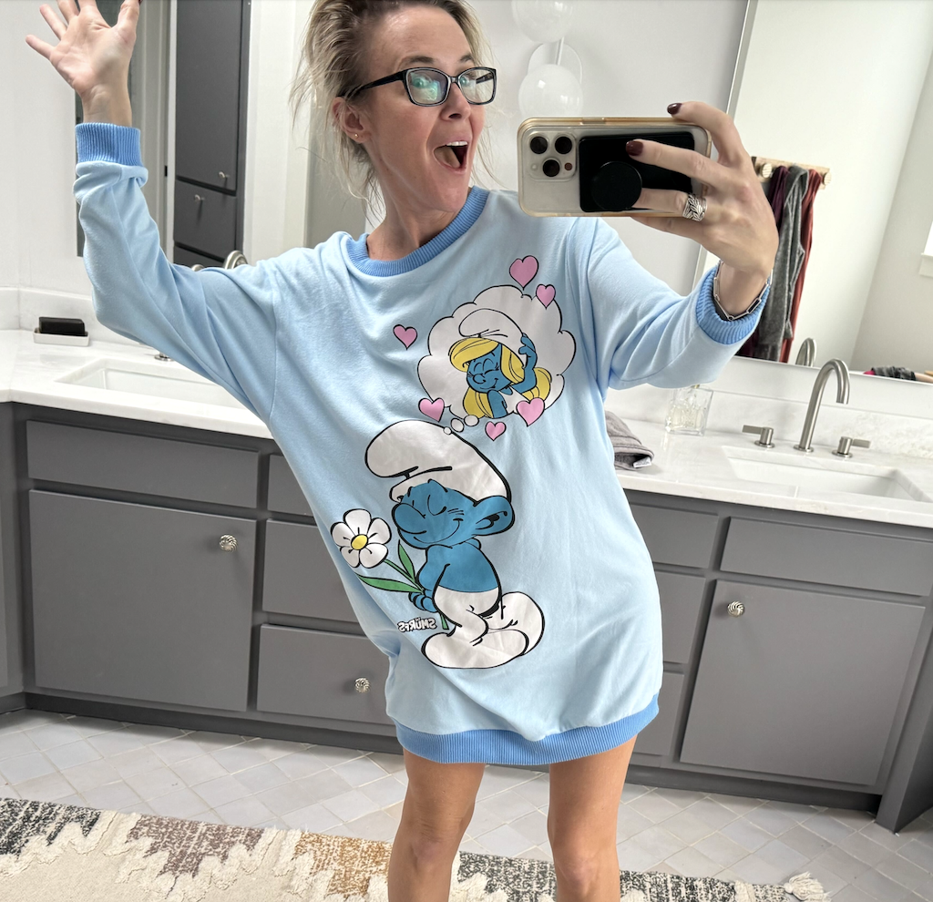 10 Team-Fave Walmart Finds This Month: Everyone Needs a Smurf Nightgown!