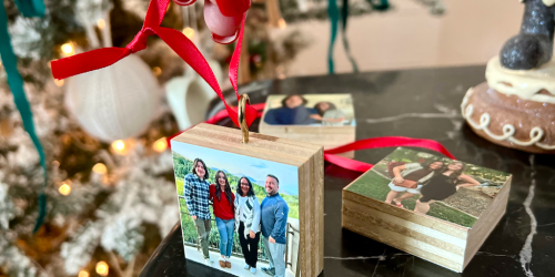 Buy One, Get TWO Free Wood Photo Ornaments at Walgreens + Free Pick-Up