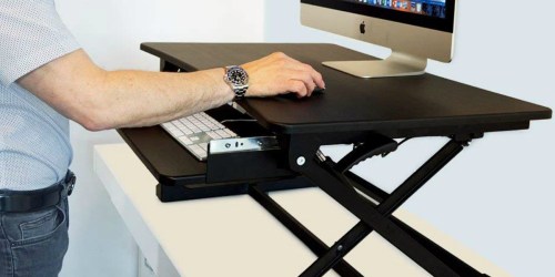 xec-FIT Adjustable Stand Up Desk Only $79.99 Shipped (Regularly $200)