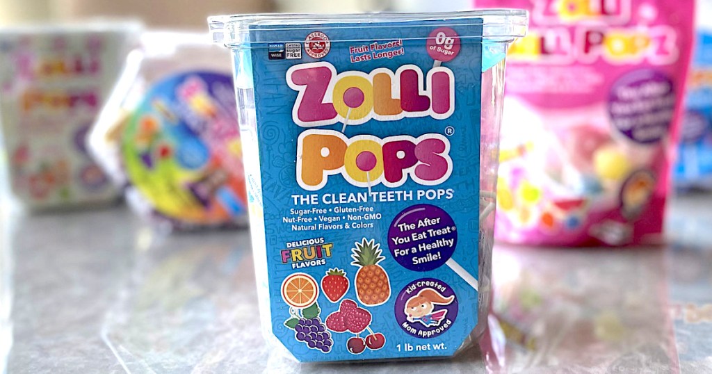 container of Zollipops