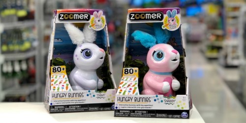 Zoomer Hungry Bunnies Just $16.99 (Regularly $30)