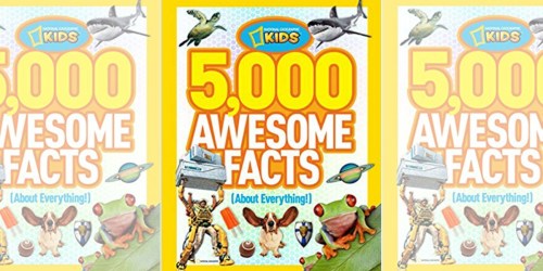 5,000 Awesome Facts About Everything! Book Only $8 at Amazon (Regularly $20)
