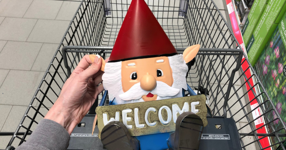 New Patio & Garden Finds at ALDI (Garden Gnomes, Patio Furniture & More)