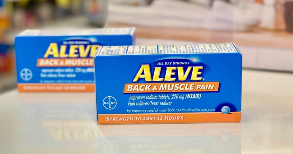aleve back & muscle at walgreens