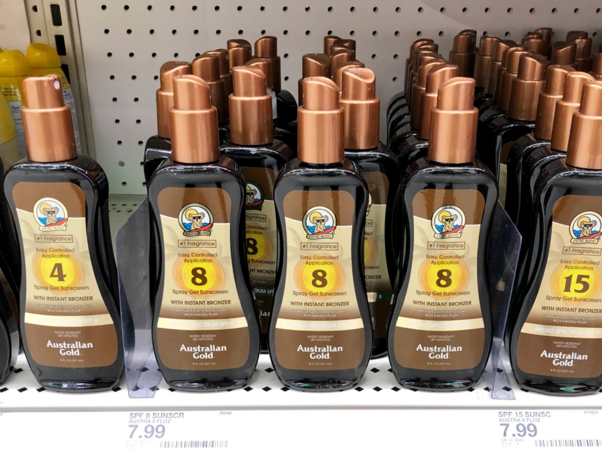 target australian gold sunscreen