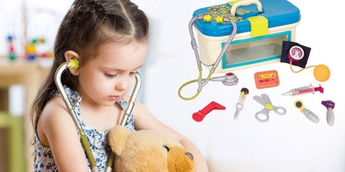 Amazon: Battat 10-Piece Deluxe Toy Medical Kit Only $12.68 (Regularly $22)