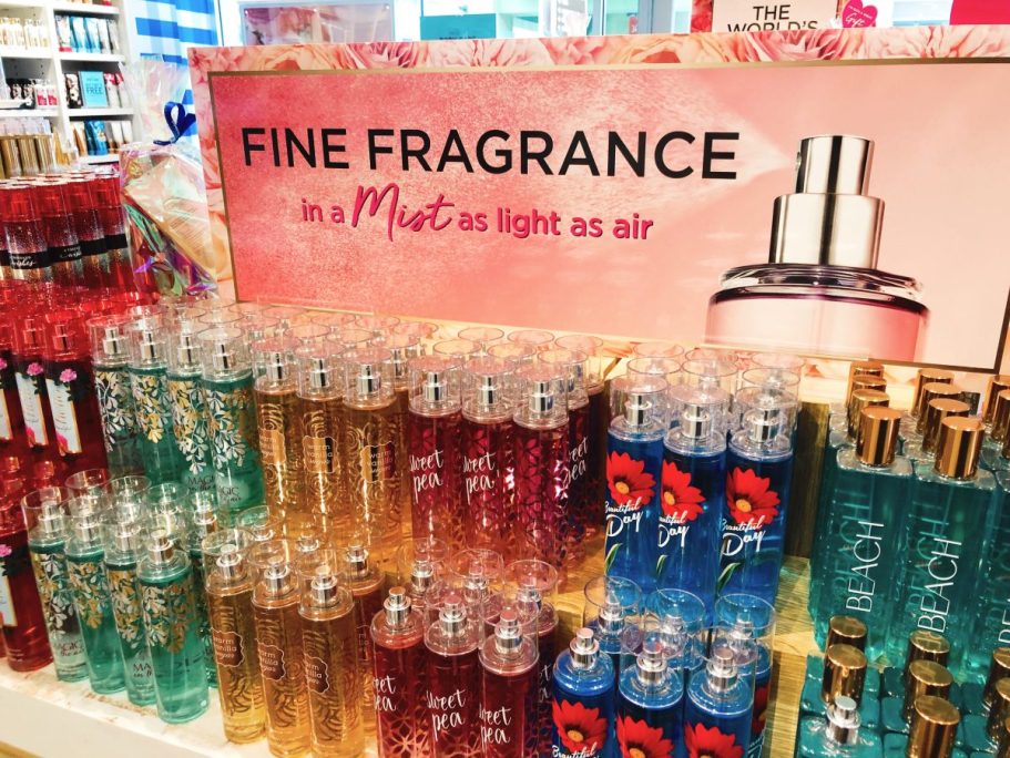 Bath & Body Works Body Mists Only $5.95 – Some Even Smell Like a High-End Brand!