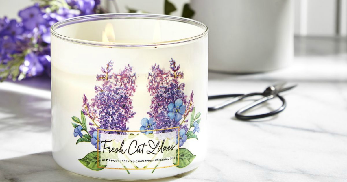 fresh cut lilacs candle bath and body works