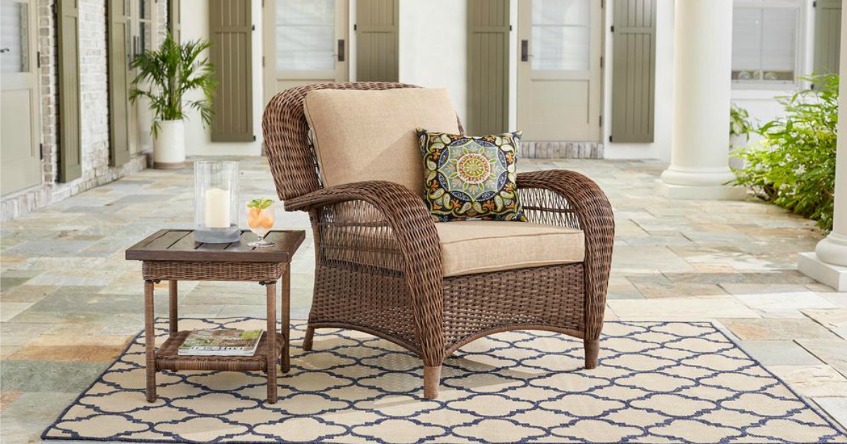 Up to 40% Off Wicker Outdoor Furniture at Home Depot