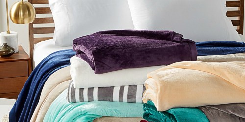 Berkshire Plush Blankets – ANY Size Only $16.99 at Macy’s (Regularly $70)