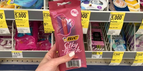 TWO Better Than FREE BIC Disposable Razor Packs After Walgreens Rewards + More