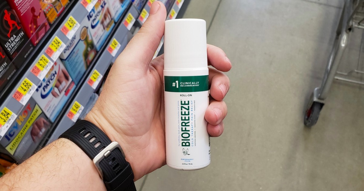 Amazon Biofreeze Pain Relief Roll On Gel 2 Pack Only 9 90