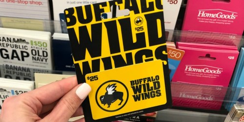 Staples: 20% Off Gift Cards In-Store (Buffalo Wild Wings, Subway & More)