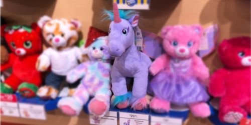 Up to 40% Off Build-A-Bear Unicorn Plush & More