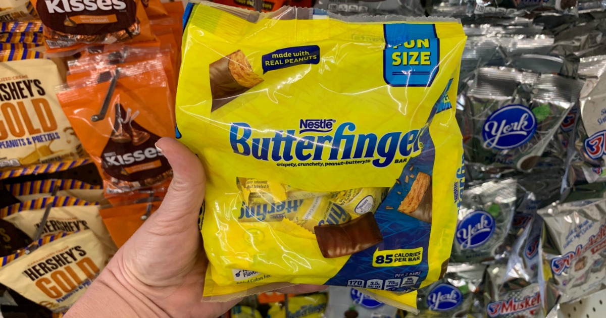 Butterfinger Fun Size Chocolate Bar 10.2oz Bag : Target