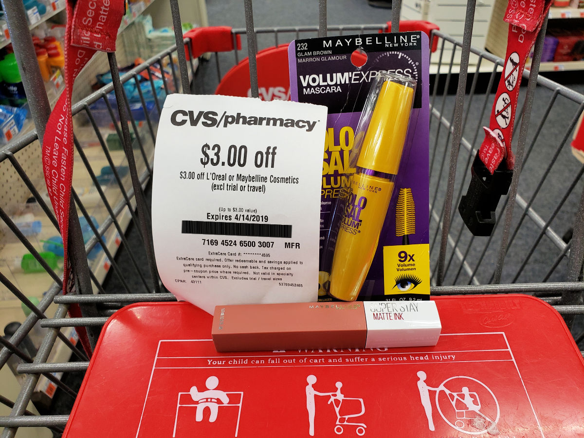 $3 Worth of New Maybelline Coupons = Mascara &amp; Lip Color Only $2 Each ...