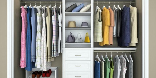 25% Off ClosetMaid Impressions Closet Systems, Kits and Organizers at Home Depot