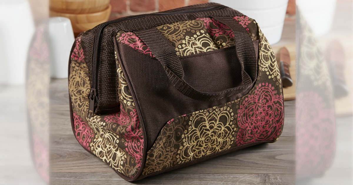 fit & fresh downtown insulated lunch bag