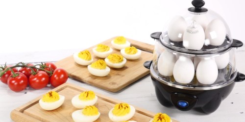 Dash Deluxe Rapid Egg Cooker ONLY $17.99 on Amazon (Cooks 12 Eggs at One Time)