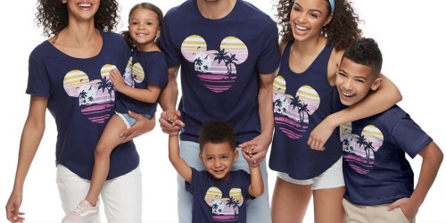 Matching Disney Family Tees as Low as $6 Shipped for Kohl’s Cardholders