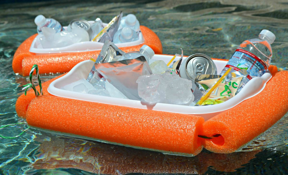 pool noodle chair dollar tree