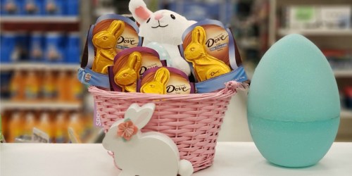 50% Off Dove Solid Chocolate Easter Bunnies at Target