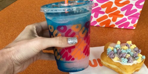 Dunkin’ Cosmic COOLATTAS Are Back For The Summer + Try New Shooting Star Donut