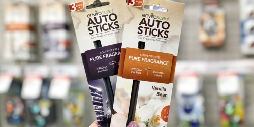 40% Off EnviroScent AutoSticks Car Air Fresheners at Target